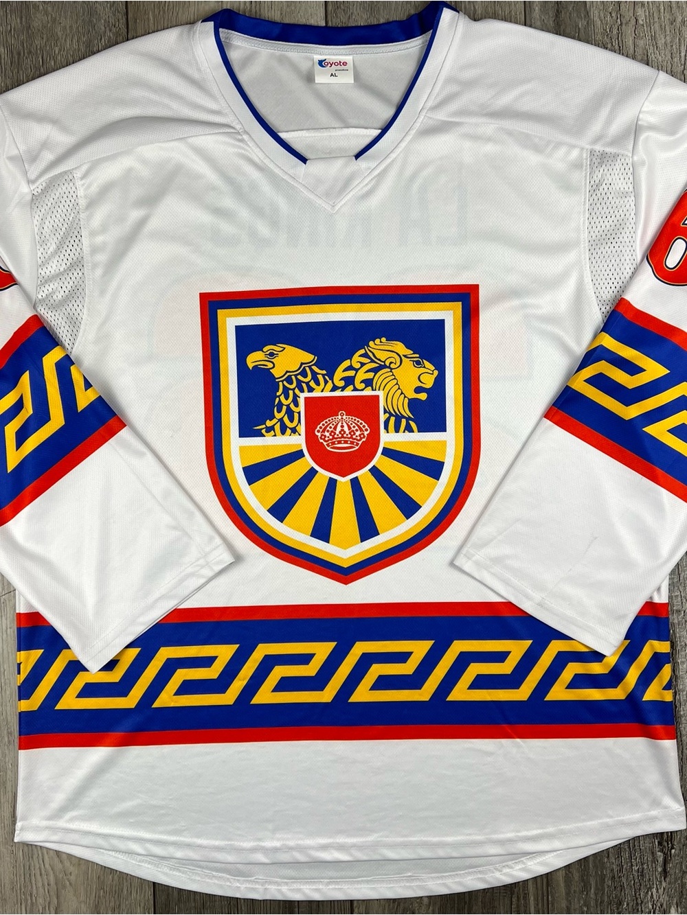 Los Angeles LA Kings 2026 Armenian Heritage Night SGA Hockey Jersey Adult Large